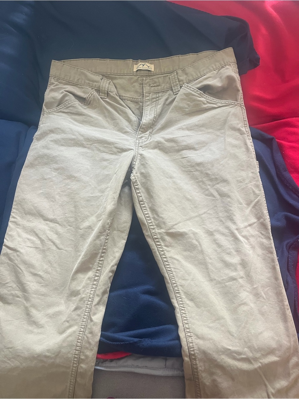Men's Khaki Chinos - Neutral Beige